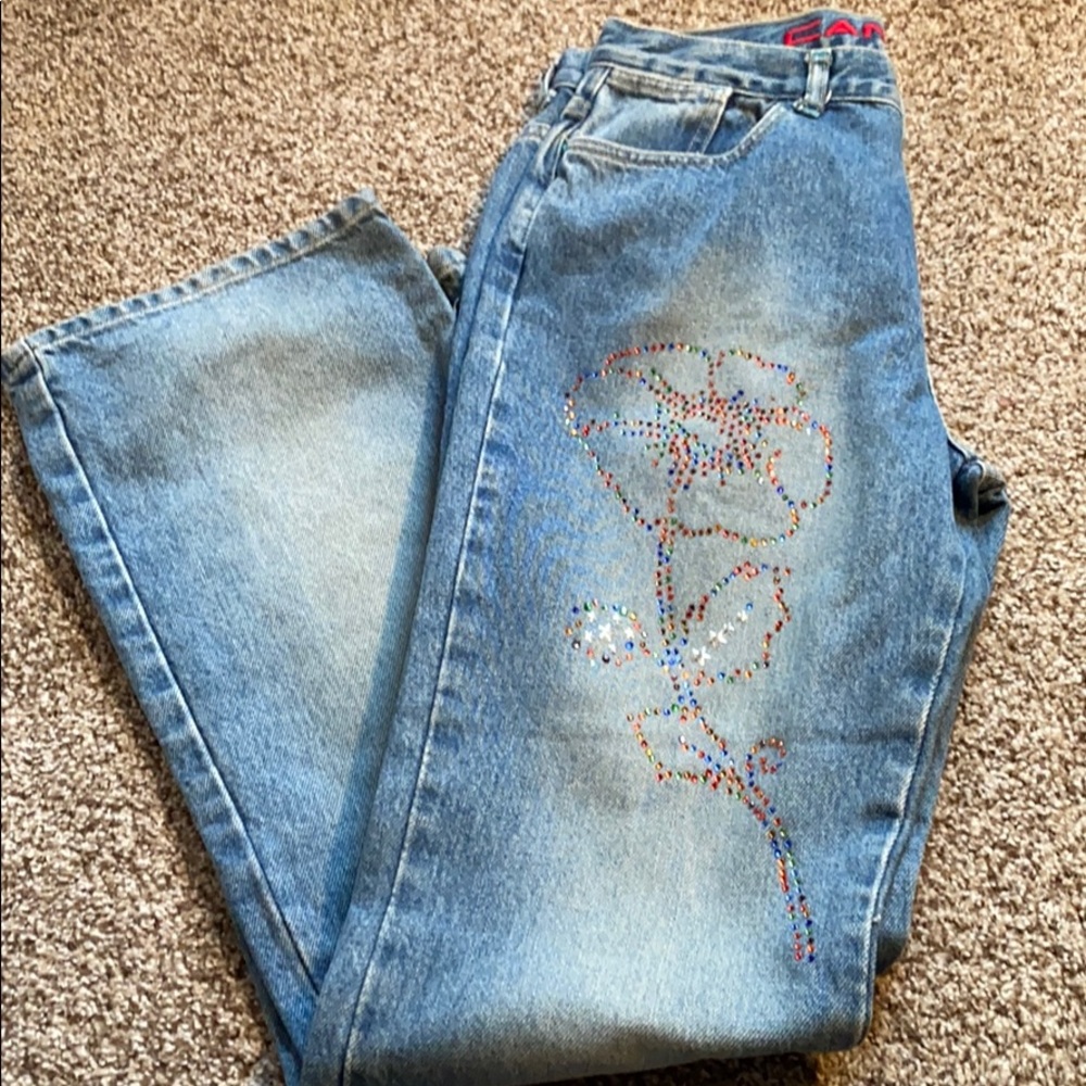 Bejeweled Candies Jeans